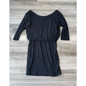 Lulus Black Open Back Mini Dress Size S F2